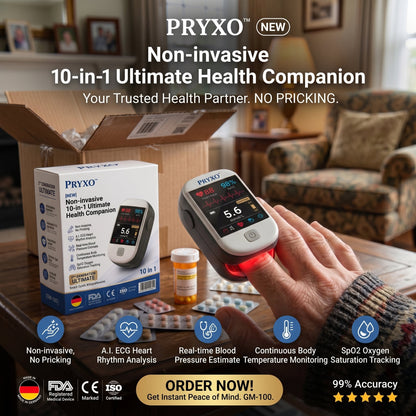 2026 Pryxo™ second generation 10-in-1 smart blood medical instrument