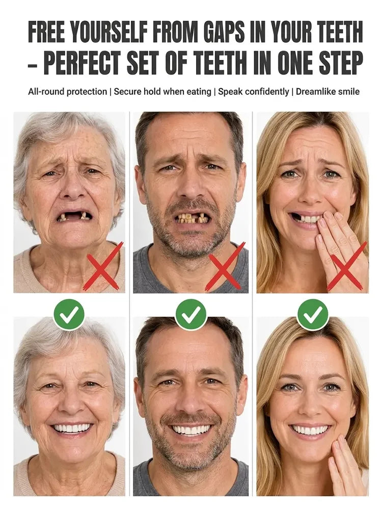 🎁Ends Today: 70% OFF! 🦷 Smile More Comfortably Again (🔥10,000+ Sold In Last 30 Day)