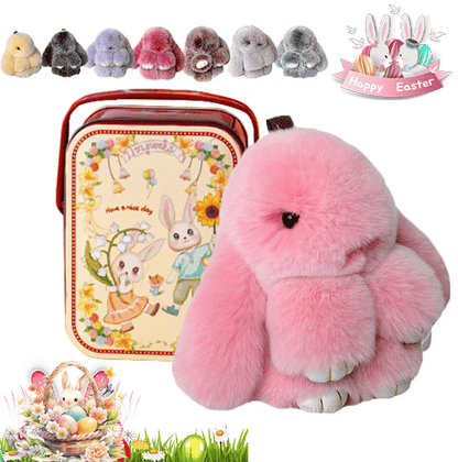 🏆Only $7.99Last Day Promotion!f 🐰 Handmade Soft Bunny Charms