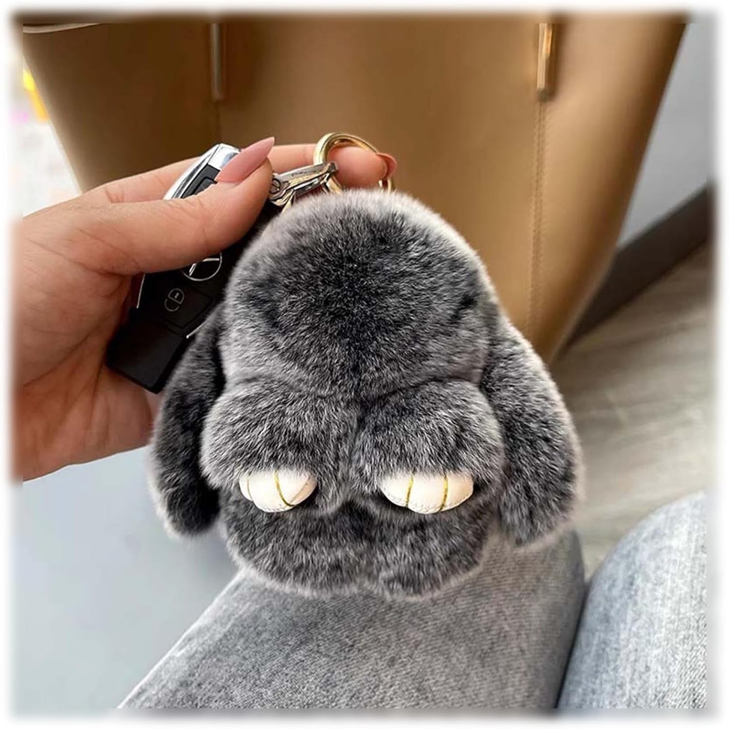 🏆Only $7.99Last Day Promotion!f 🐰 Handmade Soft Bunny Charms
