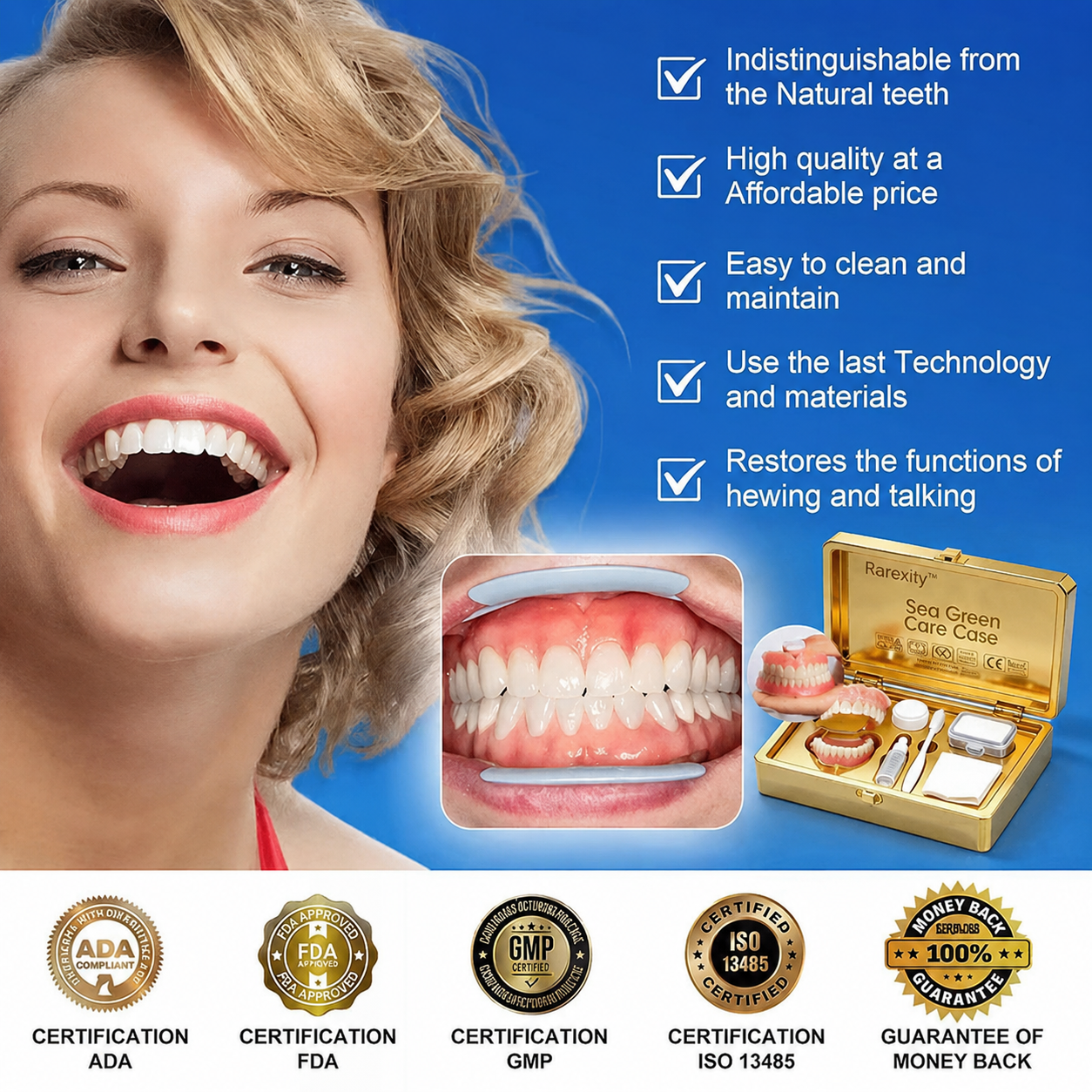 ⚡ Ends Today: 50% OFF! Smile More Comfortably Again